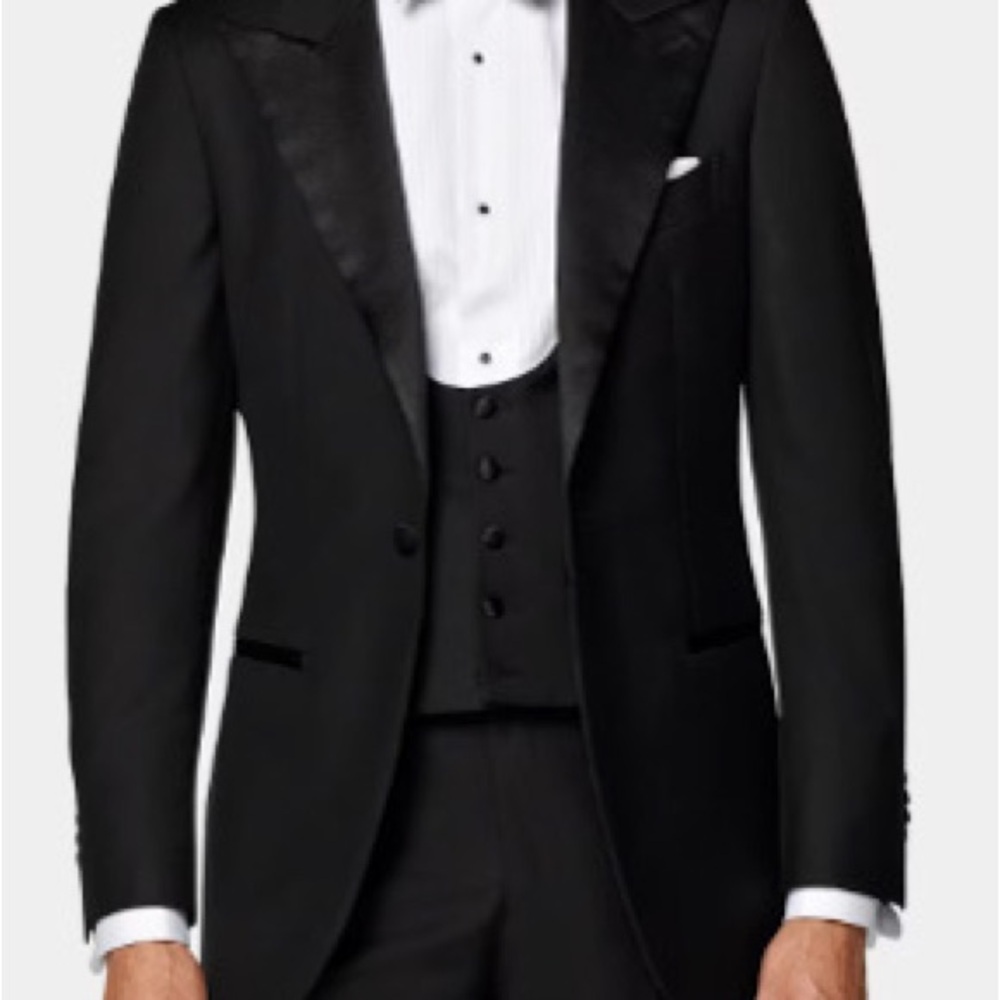 Dolce and Gabbana Formal Tuxedo Shirt French Cuff White